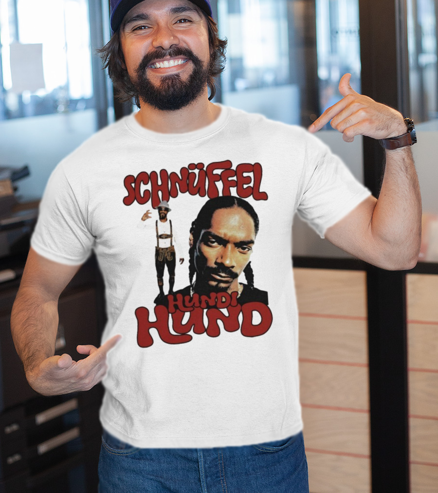 Snoop Dogg Schnüffel Hundi Hund German Style T-Shirt