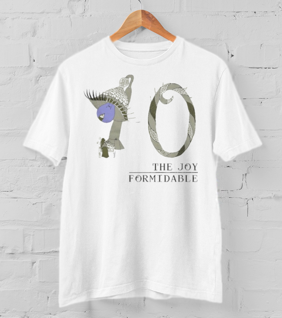 The Joy Formidable 10th Anniversary ABCM Eye And Serpent Imagery T-Shirt