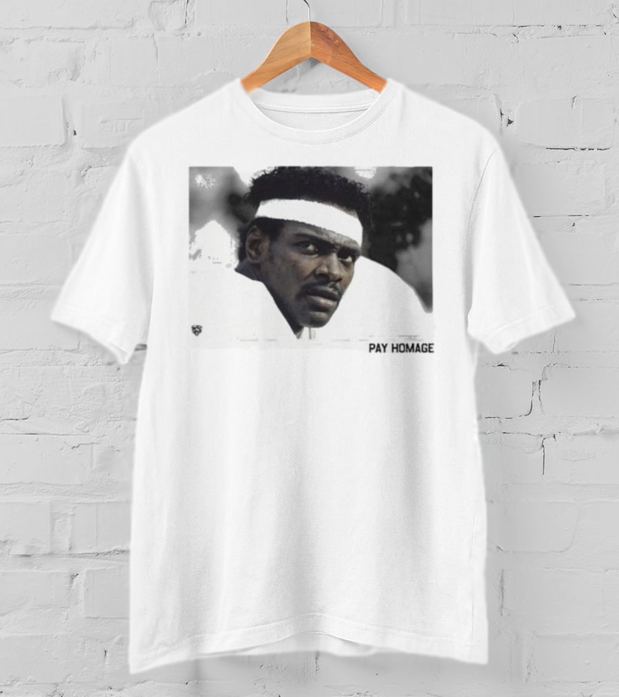Walter Payton Chicago Bears Pay Homage NFL Legend T-Shirt