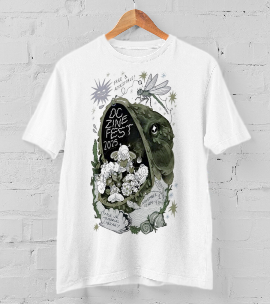 OC Zine Fest 2025 November 1 Brea California Event T-Shirt
