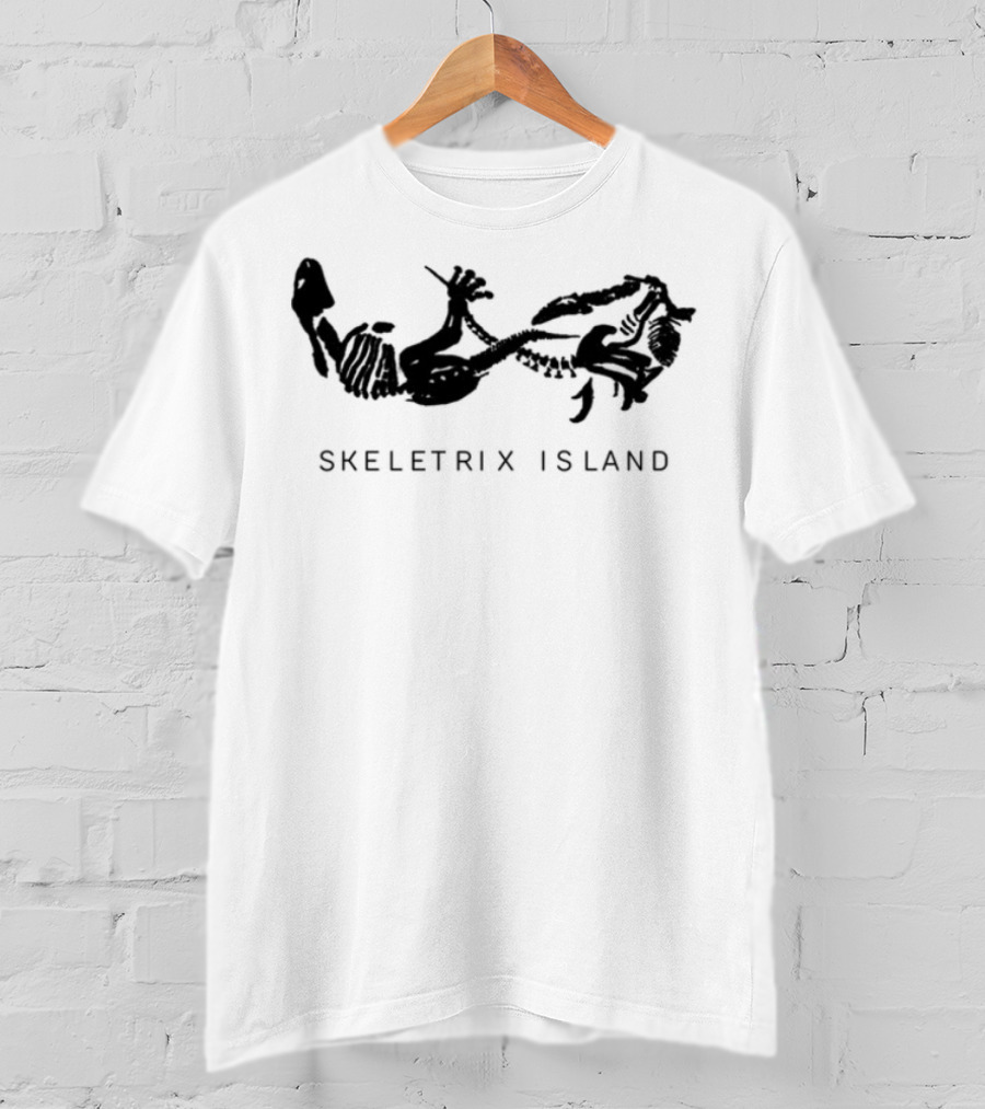 Skeletrix Island Dinosaur Skeleton Adventure T-Shirt
