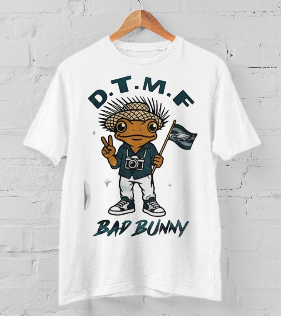 D.T.M.F Bad Bunny Philadelphia Eagles NFL Football T-Shirt