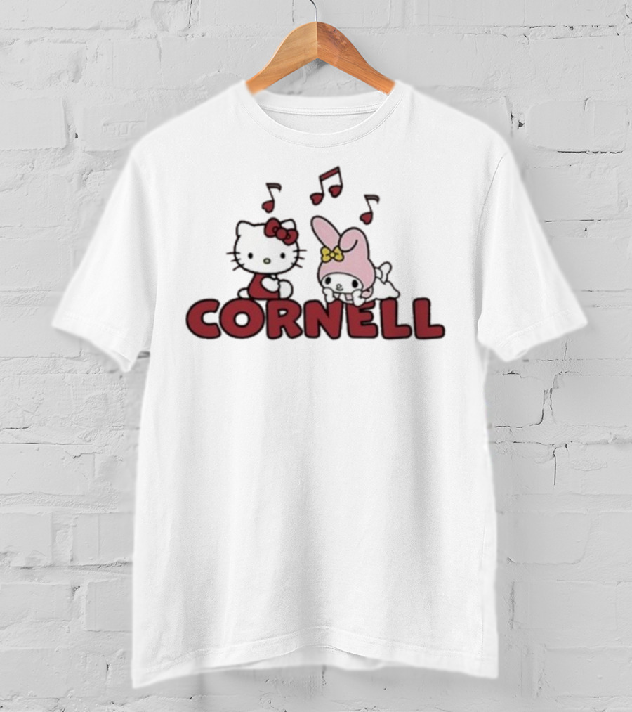 Cornell University Hello Kitty My Melody Musical Collaboration T-Shirt