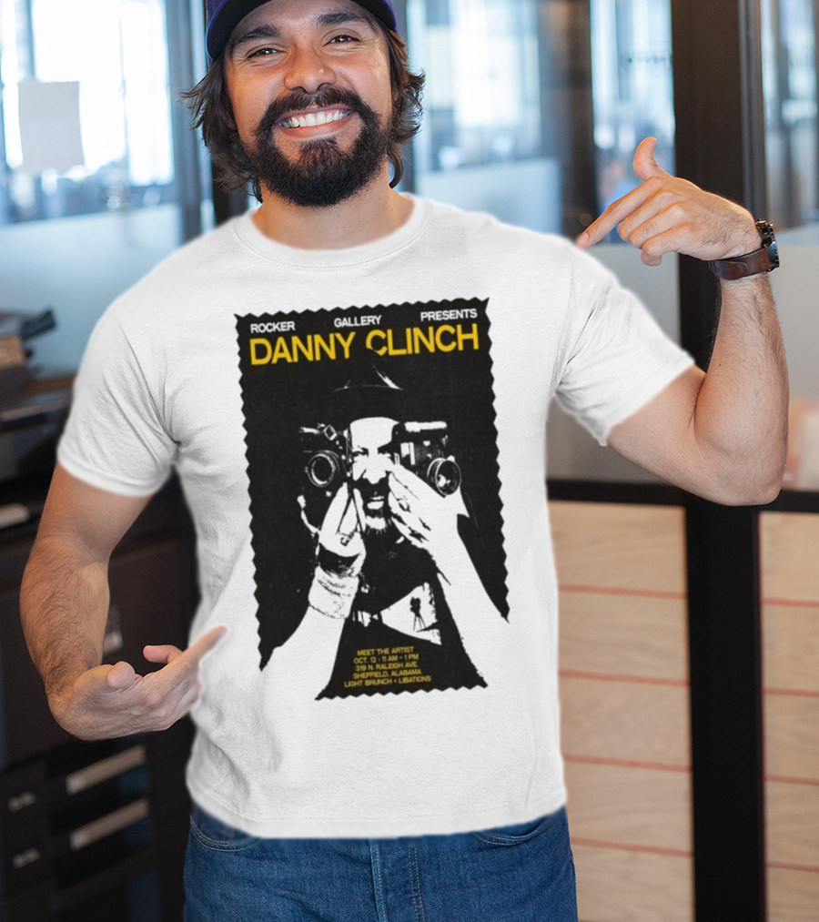 Danny Clinch Meet The Artist Event October 12 2025 Sheffield Alabama 319 N Raleigh Ave Light Brunch And Libations T-Shirt