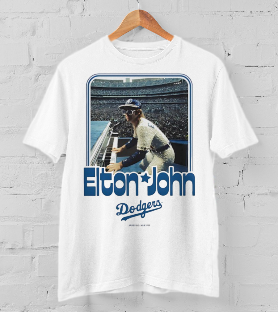 Elton John Dodgers Stadium Concert Los Angeles T-Shirt
