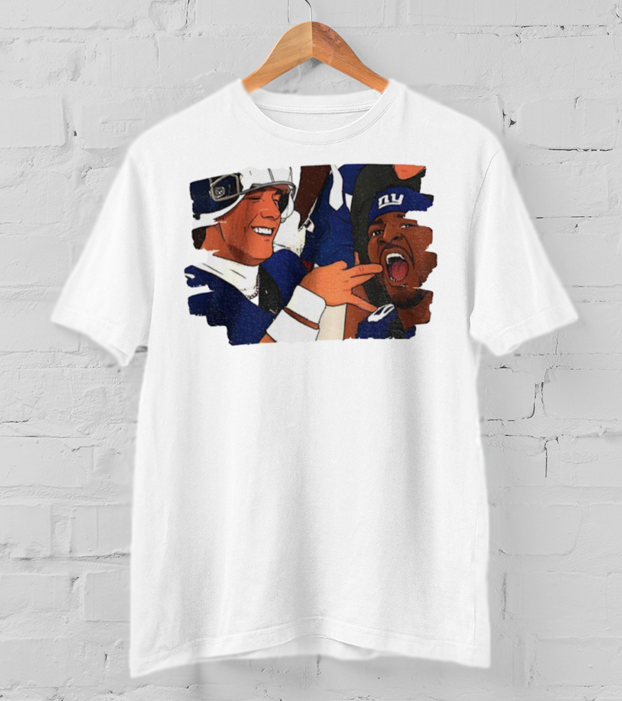 Jaxson Dart Cam Skattebo New York Giants Football Funny Moment NY Giants Helmets T-Shirt