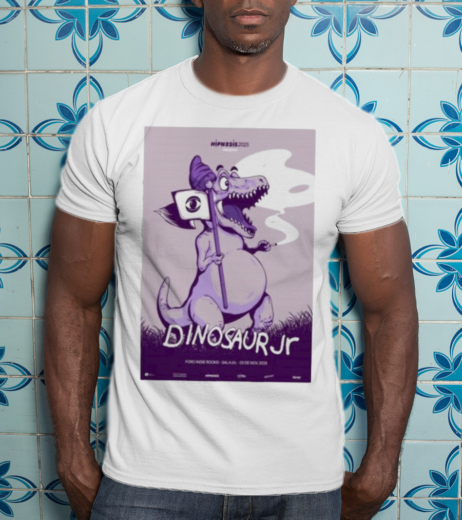 Dinosaur Jr. Hipnosis 2025 Mexico City Nov 3 Foro Indie Rocks T-Shirt