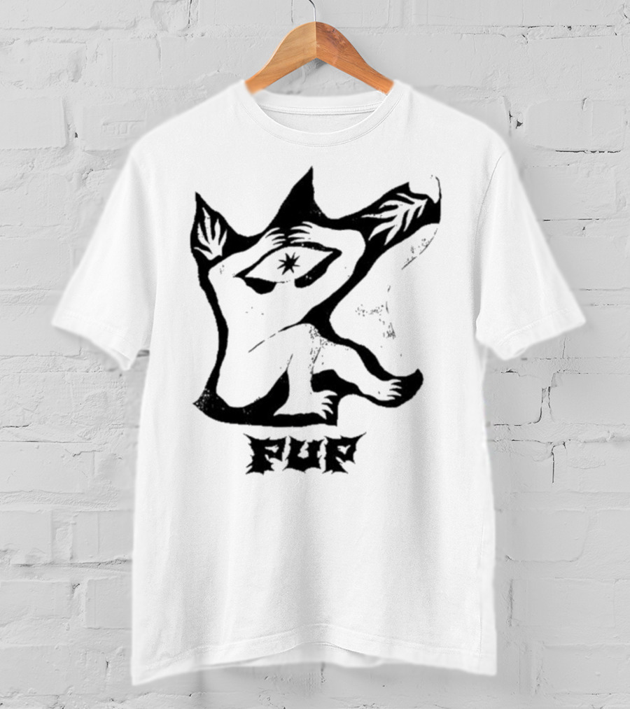Pup Flames Creature With Wings T-Shirt