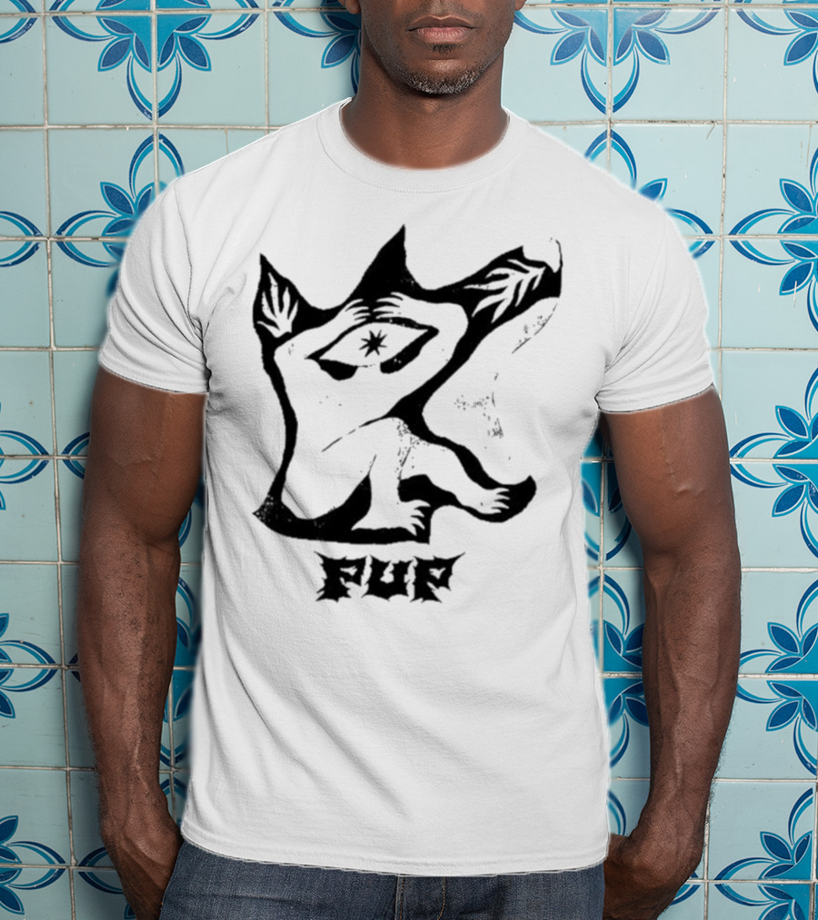Pup Flames Creature With Wings T-Shirt