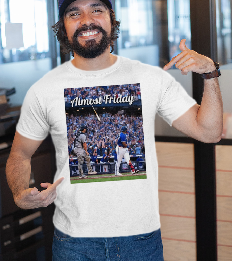Toronto Blue Jays New York Yankees Almost Friday MLB Baseball Action T-Shirt