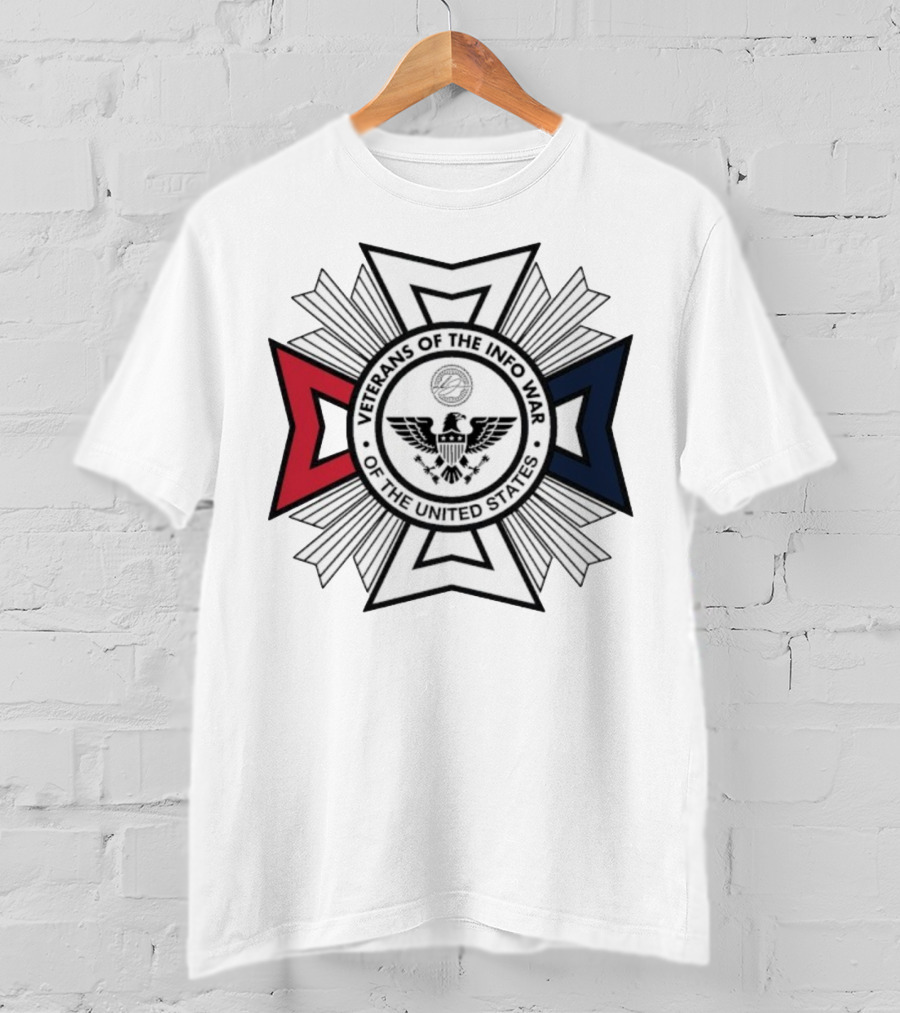 Veterans Of The Info War Emblem United States Insignia T-Shirt