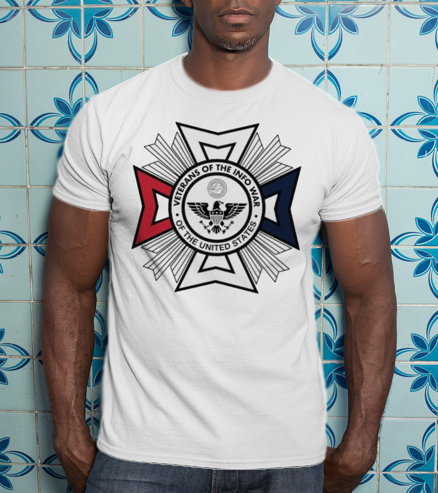 Veterans Of The Info War Emblem United States Insignia T-Shirt