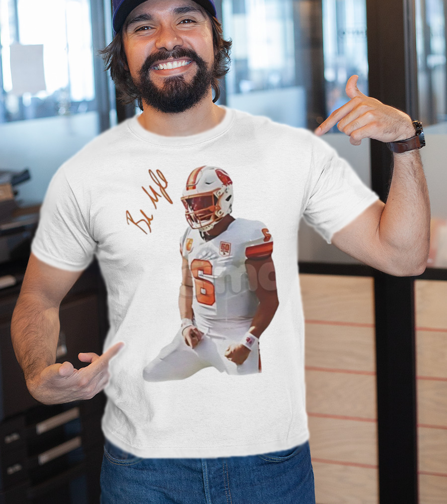 Baker Mayfield Signature Tampa Bay Buccaneers NFL Quarterback Number 6 T-Shirt