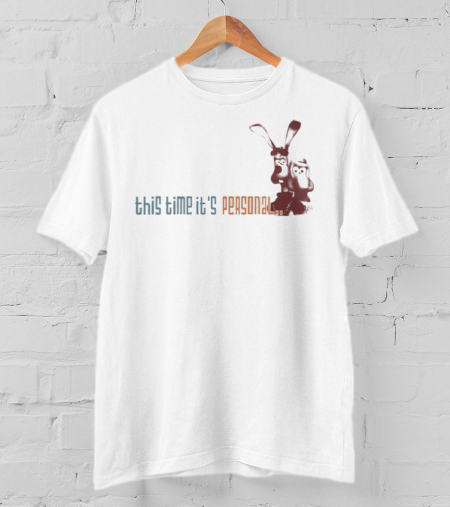 This Time It's Personal Roger Rabbit Silhouette T-Shirt