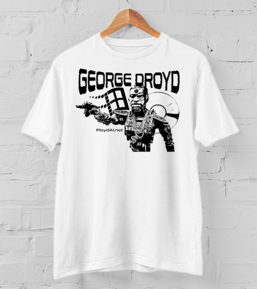George Droyd Retro Vintage Droid Star Patterns T-Shirt