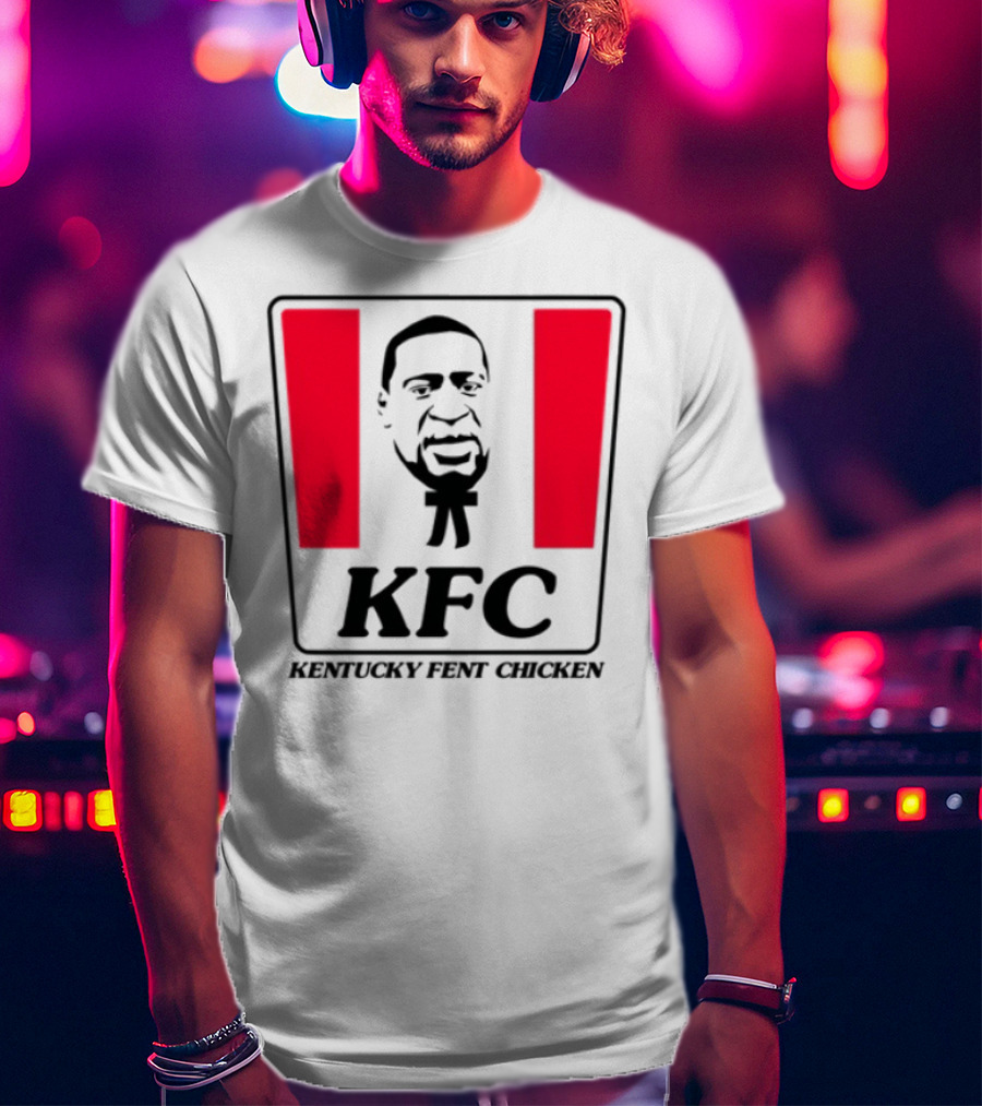KFC Kentucky Fent Chicken Parody Red Bucket T-Shirt