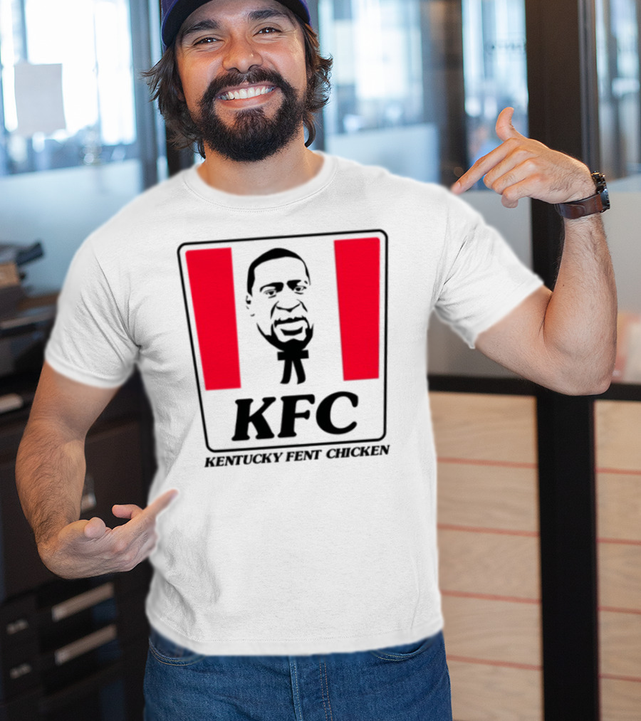 KFC Kentucky Fent Chicken Parody Red Bucket T-Shirt