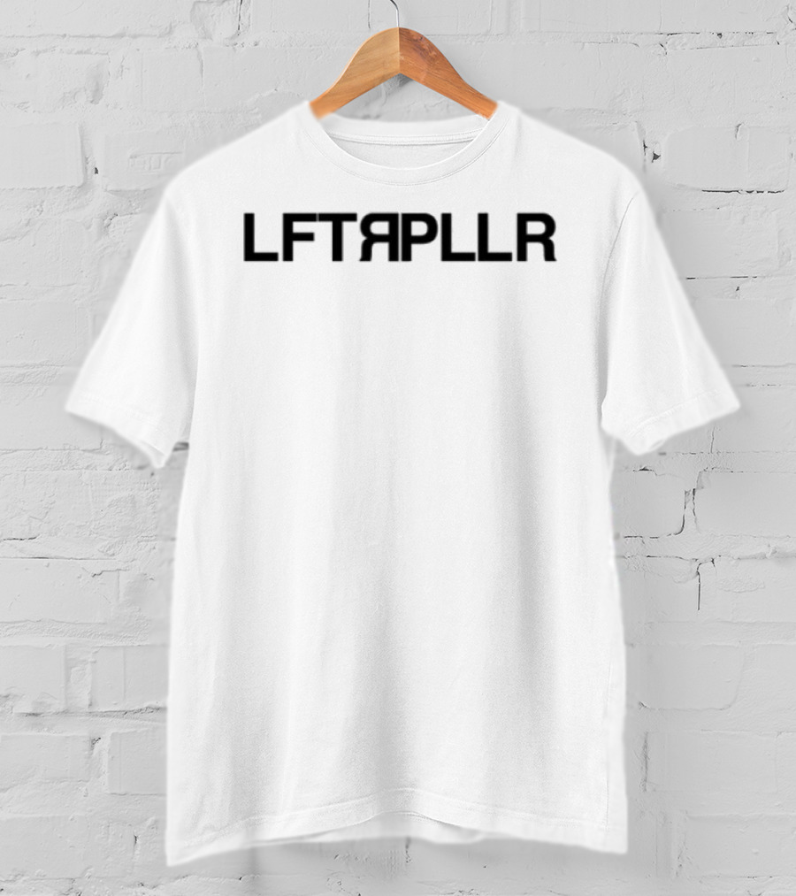 Lftrpllr Bold Urban Typography T-Shirt