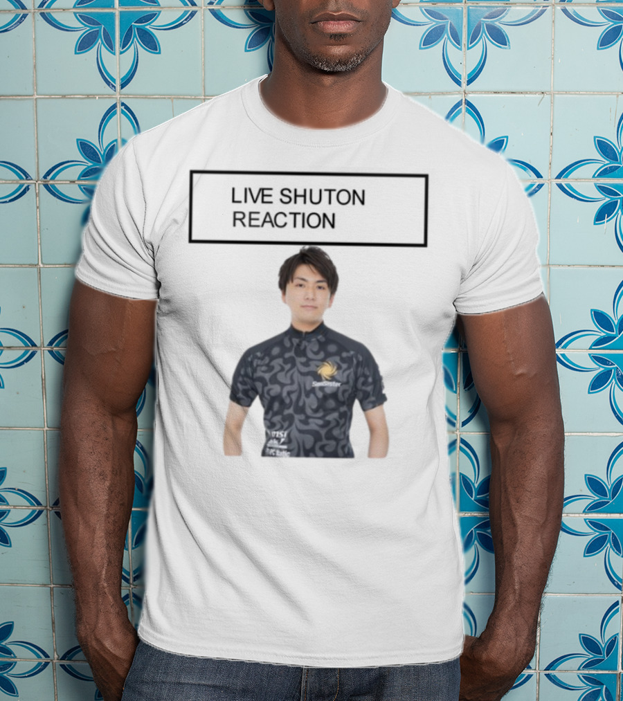Live Shuton Reaction GameStar Esports Pattern MST Team Wear T-Shirt