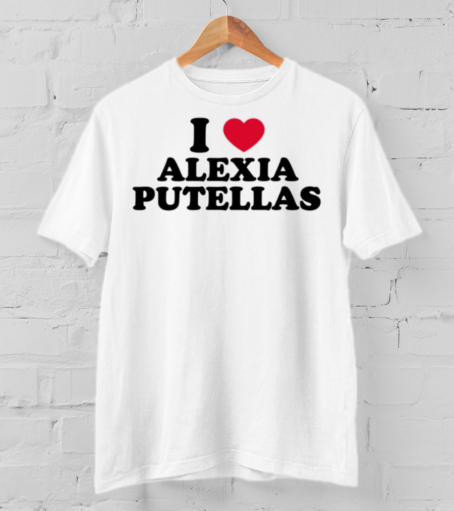 I Love Alexia Putellas Femenisolo Fan Merchandise T-Shirt