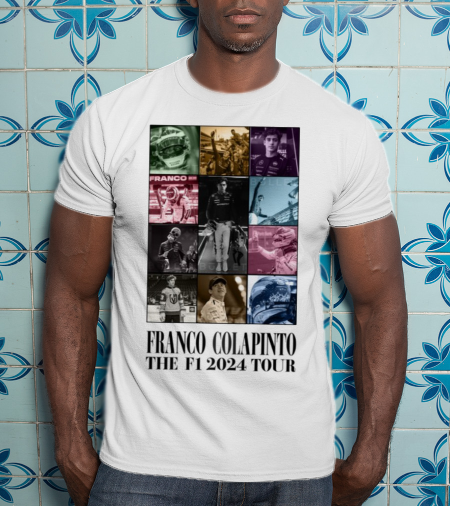 Franco Colapinto Bullet Racing F1 2024 Tour T-Shirt