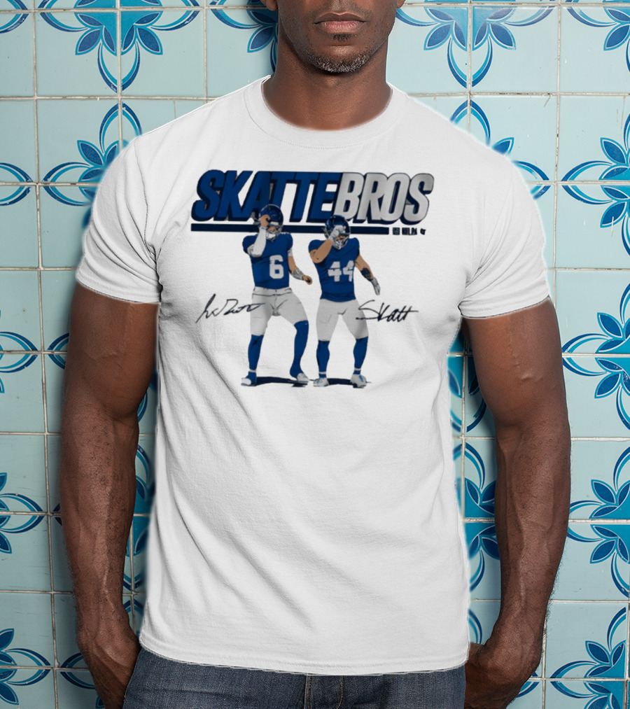 Skattebros Signature Jaxson Dart Cam Skattebo Football Players T-Shirt
