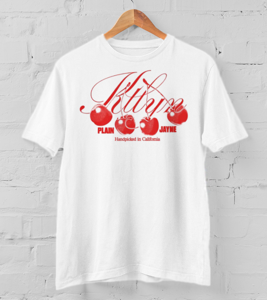 Ktlyn White Cherry Palm Springs California T-Shirt
