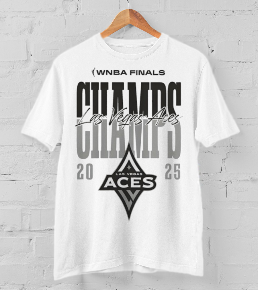 Las Vegas Aces 2025 WNBA Finals Champs T-Shirt