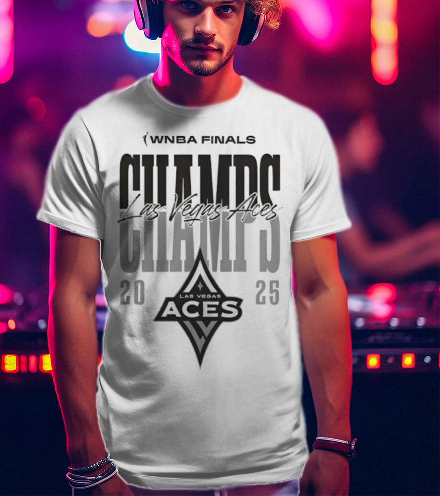Las Vegas Aces 2025 WNBA Finals Champs T-Shirt