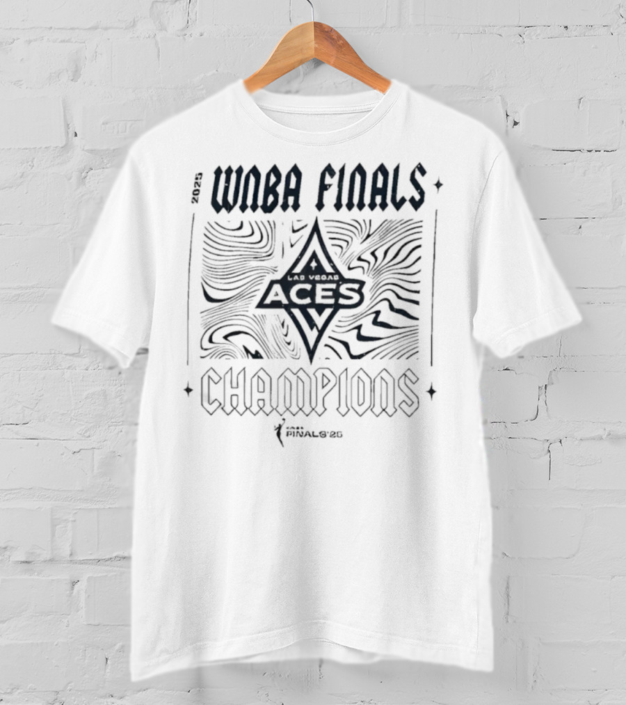 Las Vegas Aces WNBA Finals Champions 2025 Majestic Threads Victorious T-Shirt