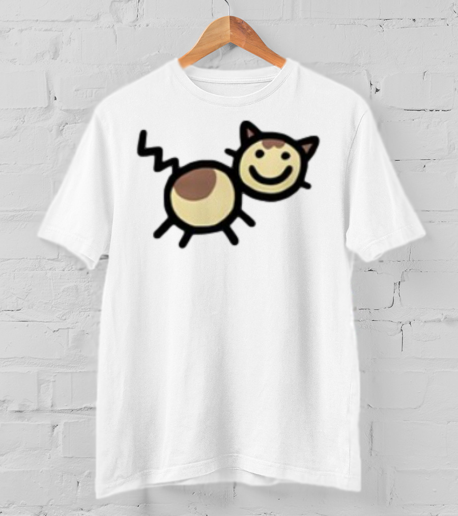 Mummyjoe Cheesepuff Happy Cow Cat Image T-Shirt
