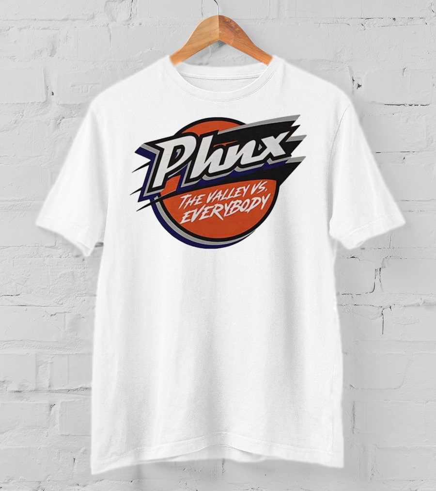 Phnx The Valley Vs Everybody Phoenix Mercury Basketball Tee T-Shirt