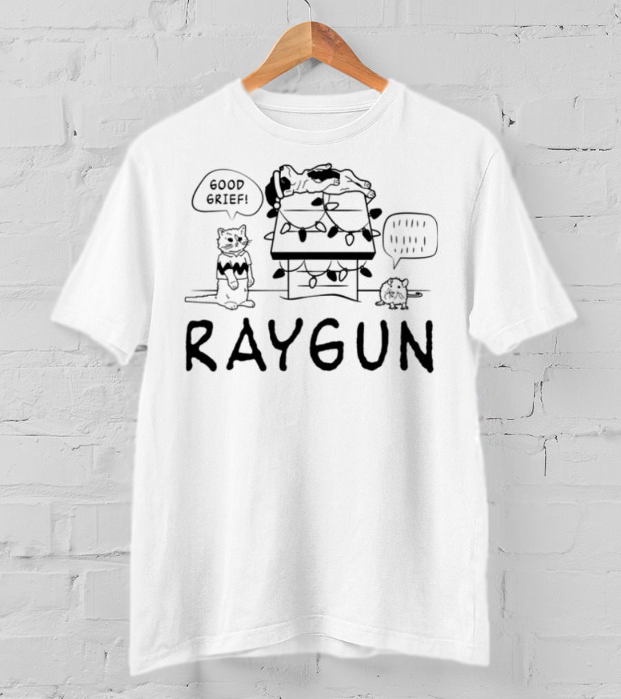 Raygun Good Grief Light-Up Holiday Ugly House T-Shirt