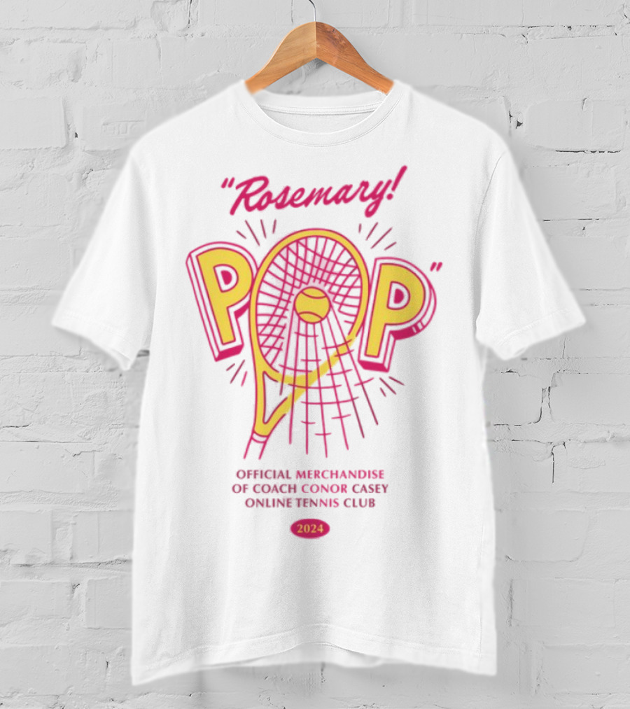 "Bremery Pop Tennis Racket Official Merch 2024 Online Tennis Club" T-Shirt