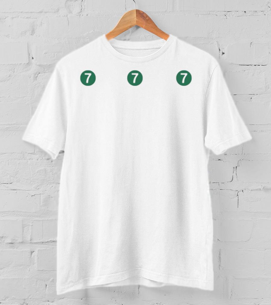 A Good End To A Saturday Triple Green 7 Circles T-Shirt