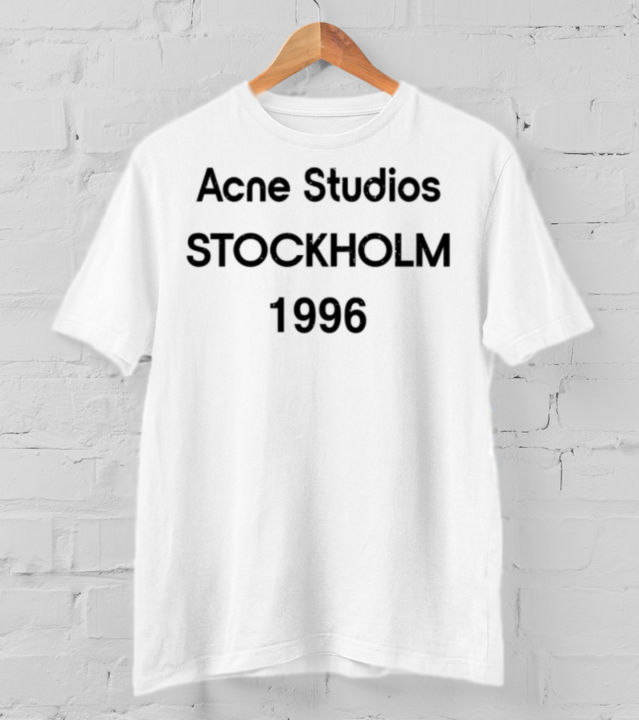 Acne Studios Stockholm 1996 Fashion Heritage Collection T-Shirt
