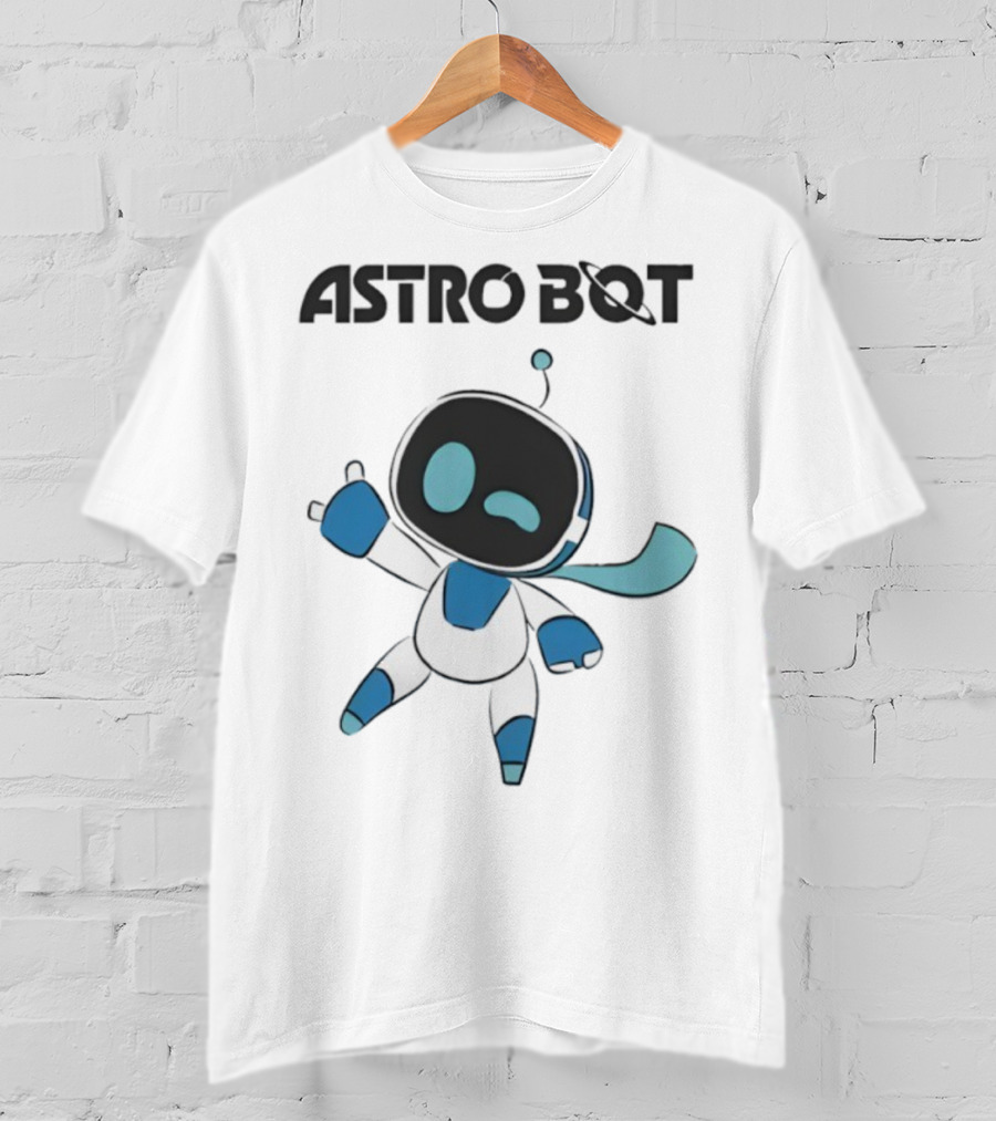 Astro Bot Robot Cartoon Character 2025 T-Shirt
