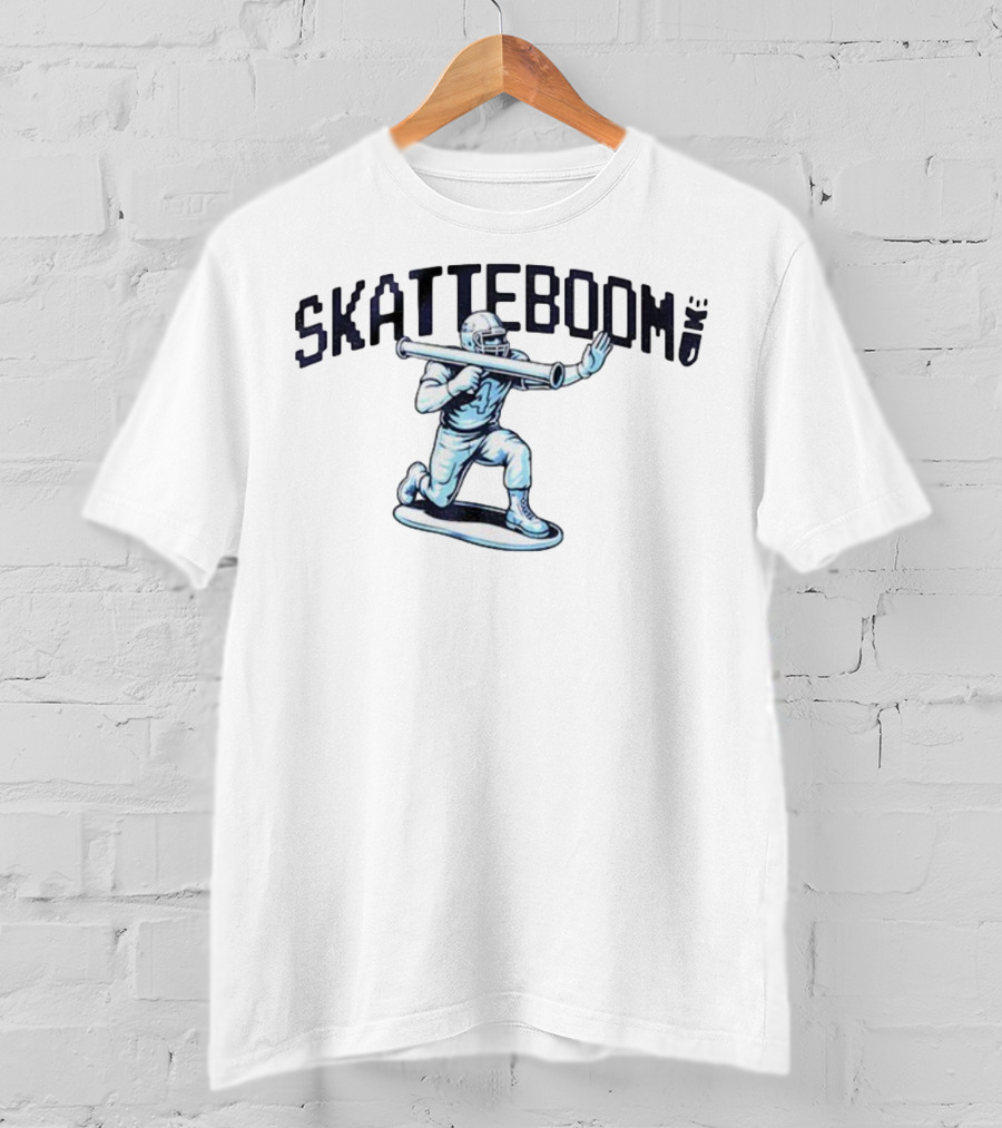 Skatteboom Toy Soldier Football Player Bazooka T-Shirt