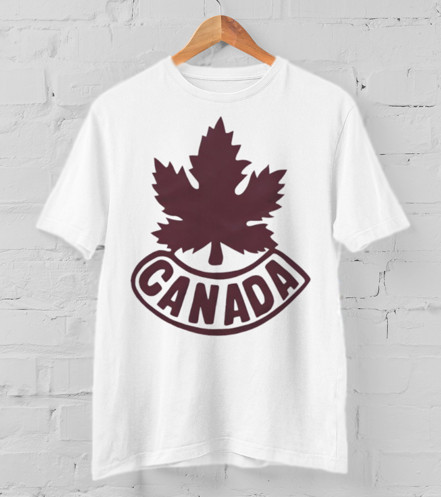 Canada Maple Leaf Badge T-Shirt