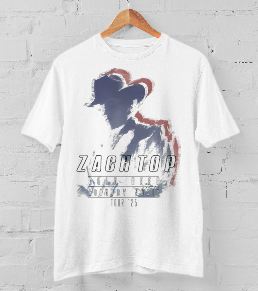 Zach Top Double Zach Hat Outline 1995 T-Shirt