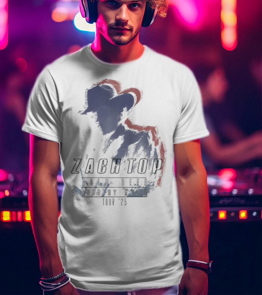 Zach Top Double Zach Hat Outline 1995 T-Shirt