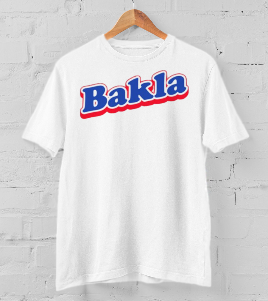 Bakla Bold Blue And Red T-Shirt