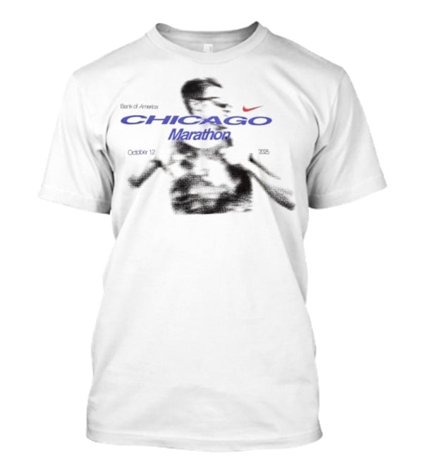 Bank Of America Chicago Marathon 2025 October 12 Nike T-Shirt