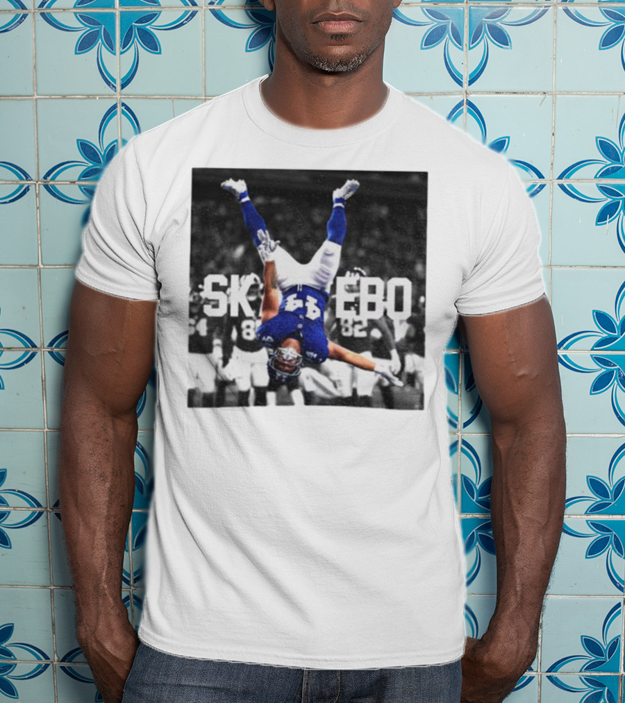 Cam Skattebo Backflip New York Giants NFL Football 2025 T-Shirt
