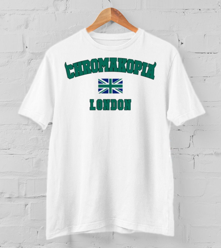 Chromakopia London Union Jack Flag Graphic T-Shirt