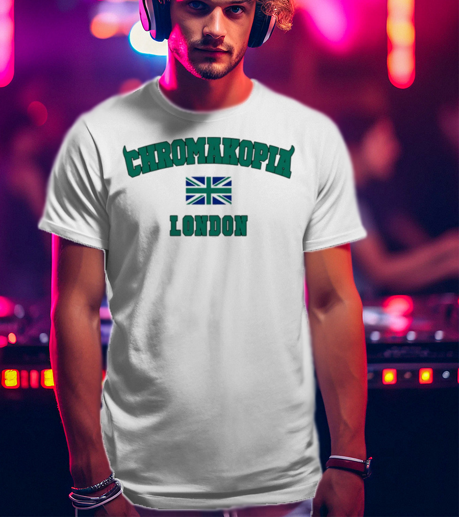 Chromakopia London Union Jack Flag Graphic T-Shirt