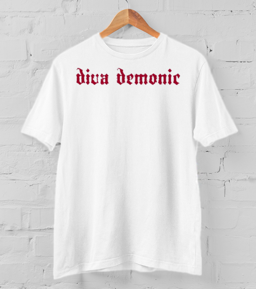 Diva Demonic Halloweenie Vi Gothic Style T-Shirt
