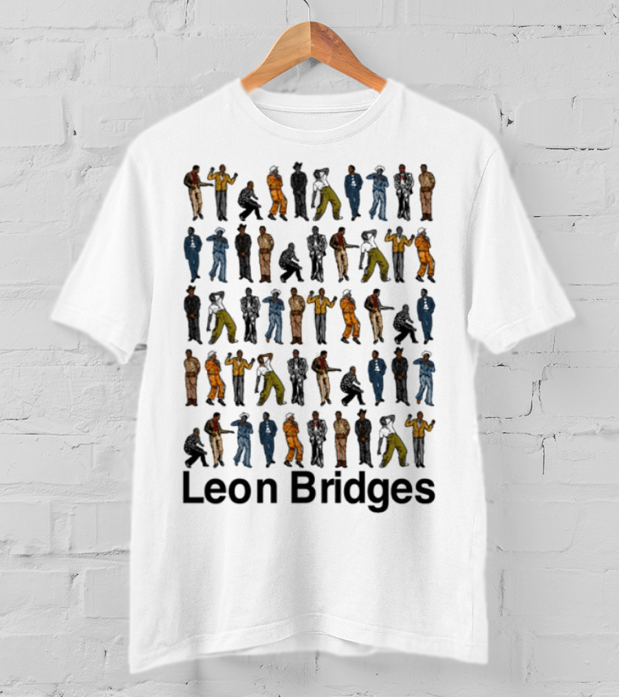Leon Bridges Dance Poses Collection T-Shirt