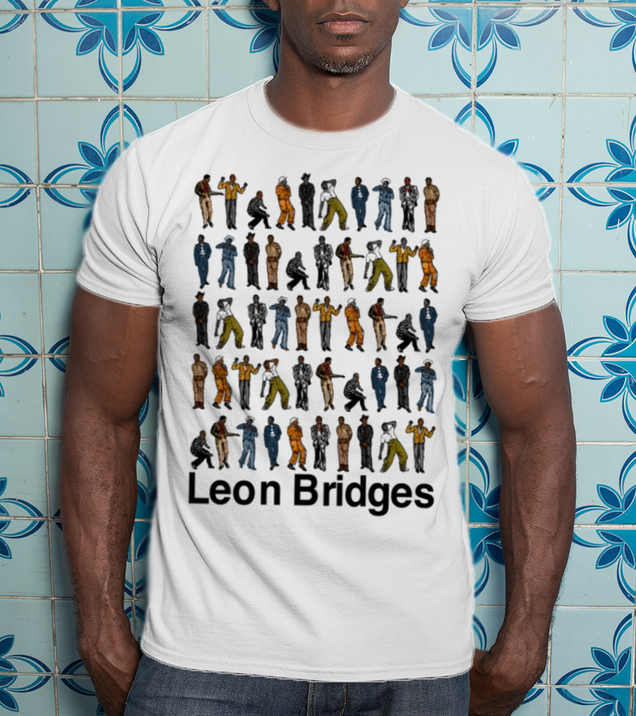 Leon Bridges Dance Poses Collection T-Shirt