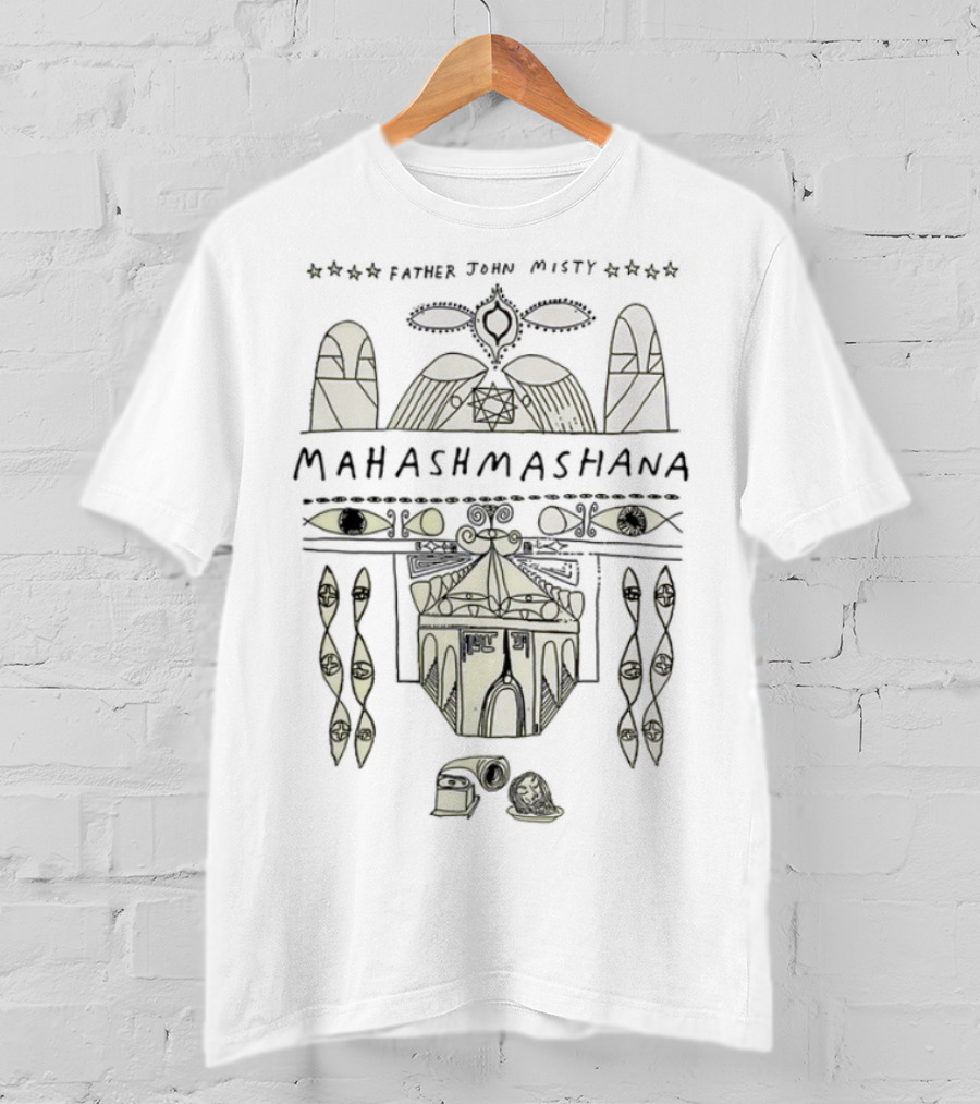 Father John Misty The Elves Man Is Mash Nana Eyes Symbolism T-Shirt